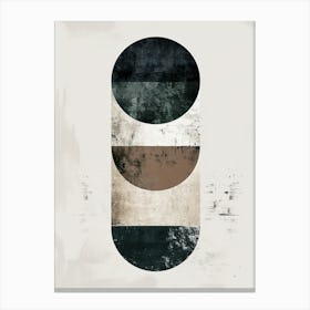 SierpiSki Bauhaus Mid Century Canvas Print