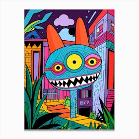 Monster Canvas Print