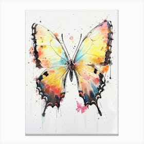 Butterfly Pastel Watercolour 3 Lienzo