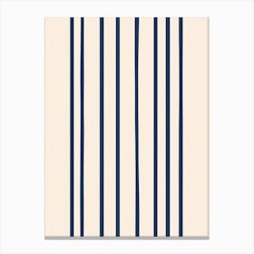 Striped Wallpaper Canvas Print