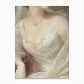 Portrait Of A Lady Canvas Print