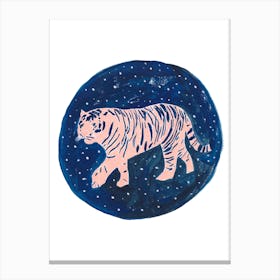 Midnight Tiger Canvas Print
