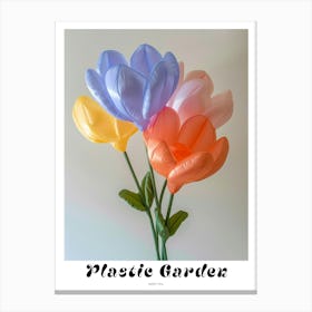 Dreamy Inflatable Flowers Poster Sweet Pea 1 Canvas Print