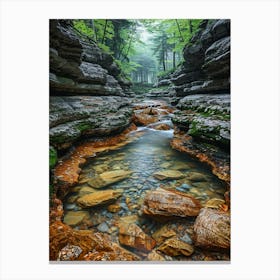 Rocky Creek Canvas Print