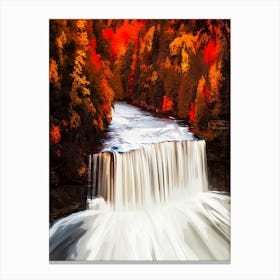 Dream Falls Tahquamenon Falls State Park Canvas Print