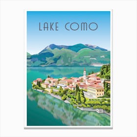 Lake Como 1 Canvas Print