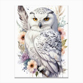 Snowy Owl Canvas Print