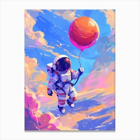 Astronaut In Space 11 Canvas Print