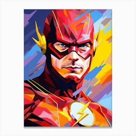 Flash Pop Art Canvas Print