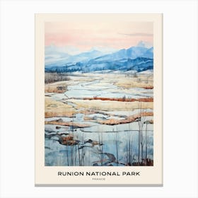 Runion National Park France 1 Poster Canvas Print