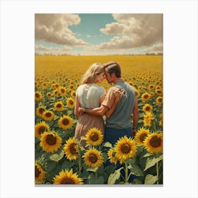 'Sunflowers' 1 Canvas Print