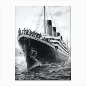Titanic Ladies Photography 31 Canvas Print