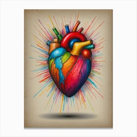 Heart Of Medicine Canvas Print