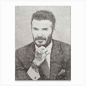 David Beckham Canvas Print