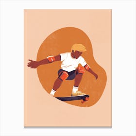 Skateboarder Canvas Print