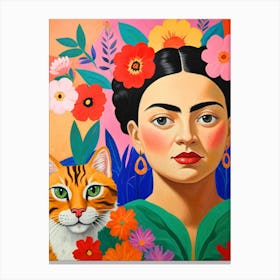 Frida Kahlo 11 Canvas Print