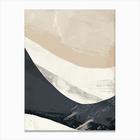 Neutral Dreams Minimalist Style Canvas Print