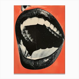 The Mouth Canvas Print