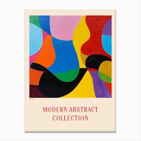 Modern Abstract Collection Poster 42 Canvas Print