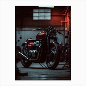 Triumph Bonneville 10 Canvas Print