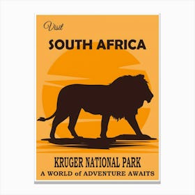 South Africa Travel Canvas Print
