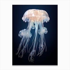 Box Jellyfish Realistic 1 Canvas Print