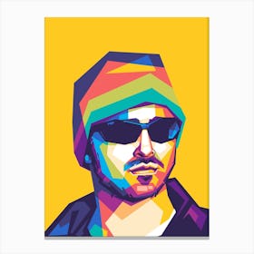 Jesse Pinkman Breaking Bad Wpap Canvas Print