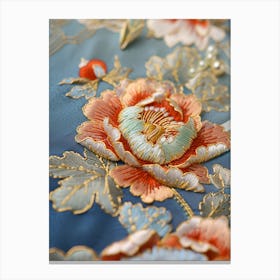 Chinese Embroidery 60 Canvas Print