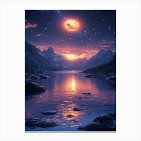 Starry Night 190 Canvas Print