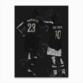 Rui Costa & Materazzi Canvas Print