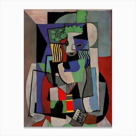 Pablo Picasso Portrait Of A Woman 6 Canvas Print