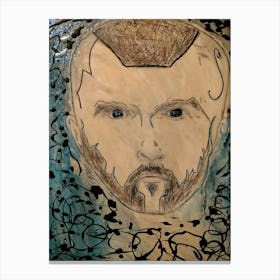 Chuck Liddell Iceman  Canvas Print