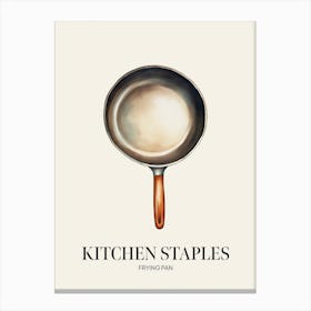 Kitchen Staples Frying Pan 2 Canvas Print