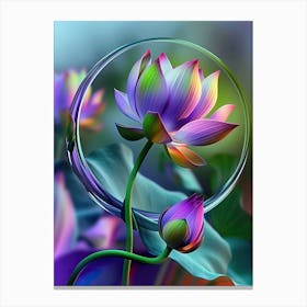 Lotus Flower 126 Canvas Print