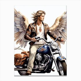 Dream Angel Ride Canvas Print