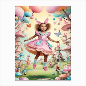 Alice In Wonderland Canvas Print