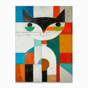 Abstract Cat 11 Canvas Print