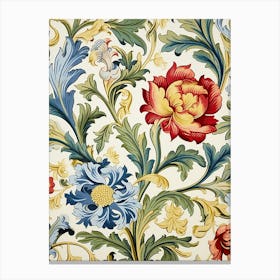 Floral Wallpaper 209 Canvas Print