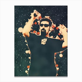 Serj Tankian system of a down 3 Canvas Print