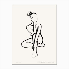 Bohemian Nude Canvas Print