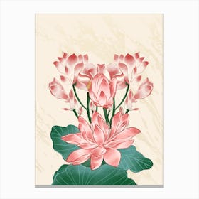 Lotus Flower 2 Canvas Print