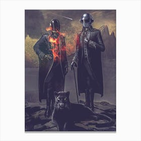 Daft Punk 3 Canvas Print