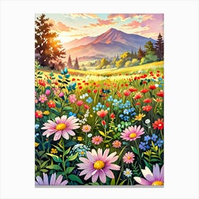 Mountain Meadow Canvas Print