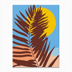 Palm Leaf I Canvas Print