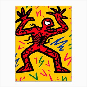 Red Venom Canvas Print