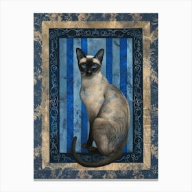 Siamese Cat 2 Canvas Print