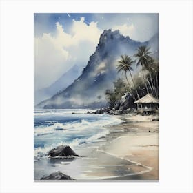 Bali In Summer Painting (28) Canvas Print