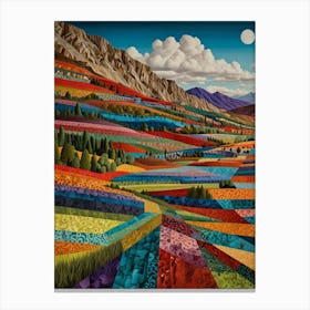 Tibetan Landscape Canvas Print