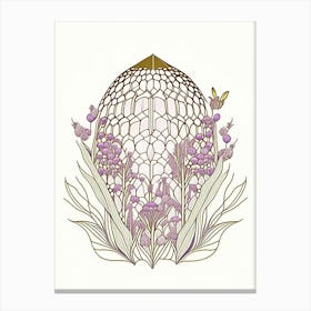 Liliac Beehive 4 Vintage Canvas Print