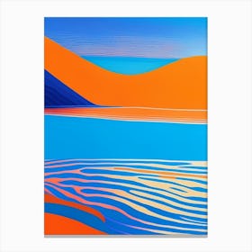 Ripples In Ocean Landscapes Waterscape Modern 1 Canvas Print